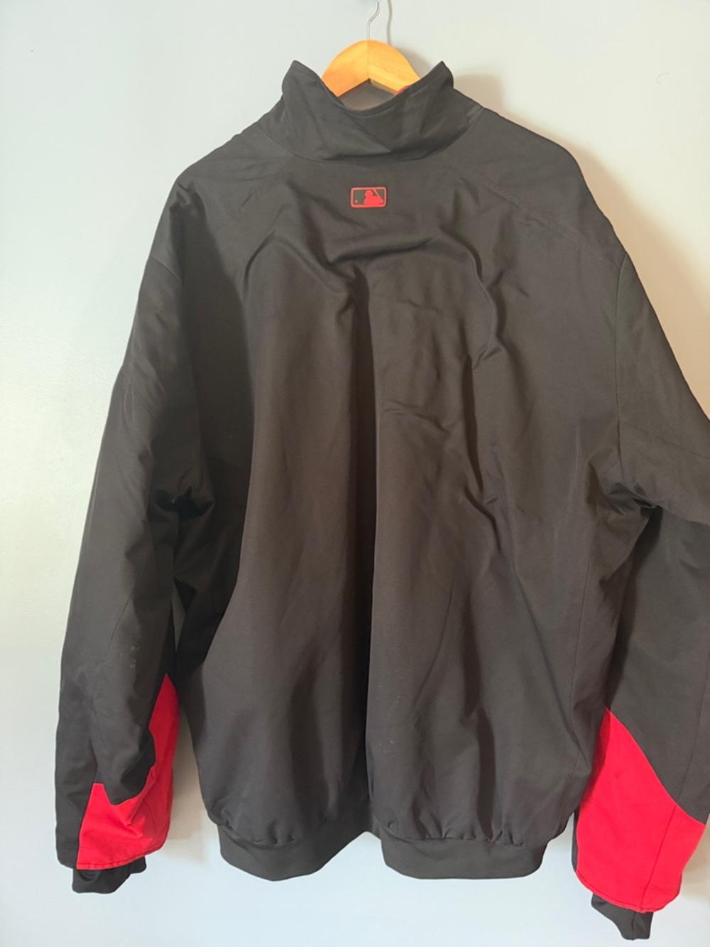 Boston Red Sox Black & Red Full-Zip Jacket Size 2XL Like New Warm - Picture 6 of 13